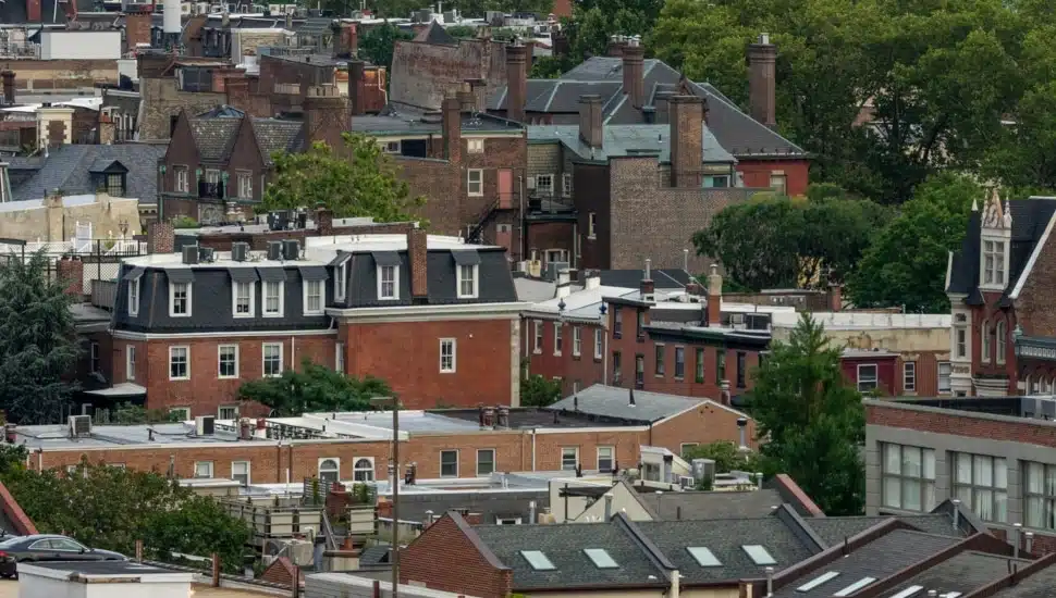 Buildings in Philadelphia.