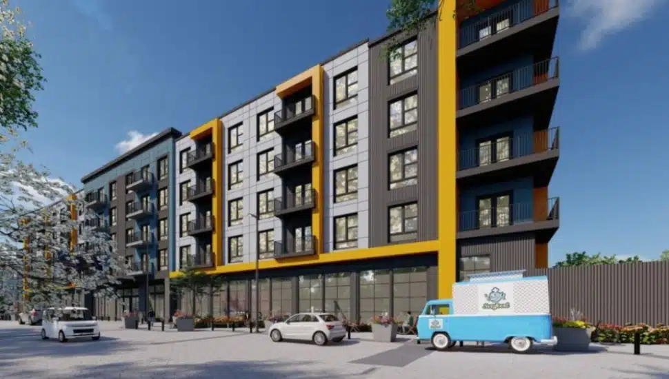 A 310-unit Apartment Building in Fort Washington Is Nearing Completion