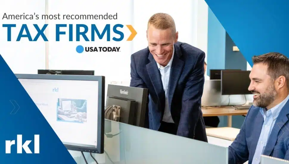 RKL Named Among America’s Most Recommended Tax Firms