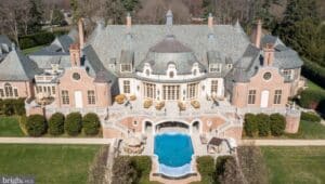 This French Renaissance-style castle at 841 Merion Square Road in Gladwyne is for sale at $11.999,000.