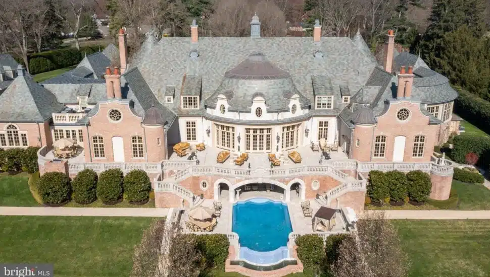 This $12M Gladwyne Home Has a Moat and a Bowling Alley