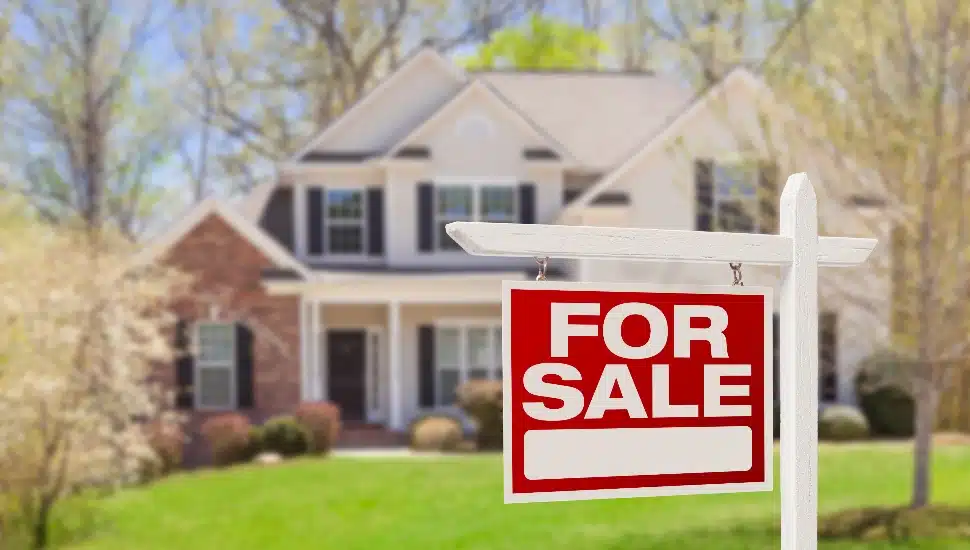 Home For Sale Real Estate Sign