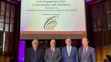 Photo from the SEPCHE event, "Civic Engagement in 2024: A Conversation with SEPCHE Presidents."