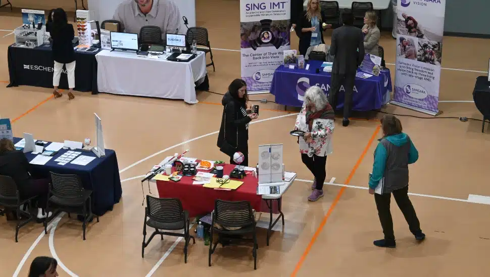 Salus University’s Low Vision Rehab and Research Conference Draws a Diverse Crowd