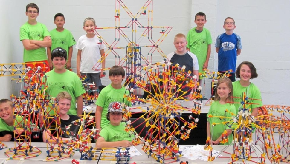 Children at Delaware Valley University's Kids U!
