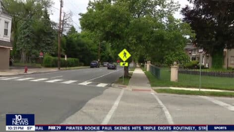 Dangerous intersection in Norristown.