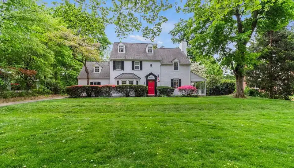 Lovely White Brick Colonial in Elkins Park Hits Market