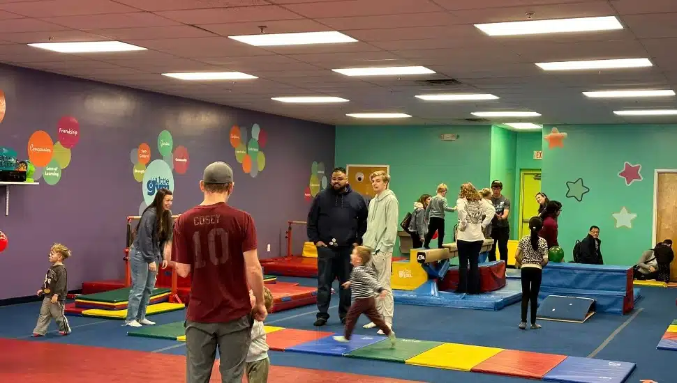 The Little Gym interior