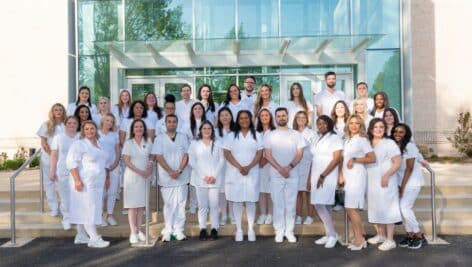 Montgomery County Community College celebrated the graduation of 42 nurses during a special pinning ceremony on May 2 at the Blue Bell Campus.