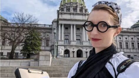 Simone Collins, has gone viral for her pronatalist views. She is running for the Pennsylvania House of Representatives.