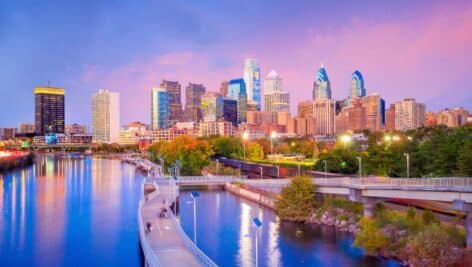 Downtown Skyline of Philadelphia