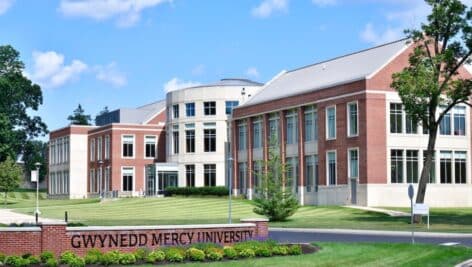 Gwynedd Mercy University campus