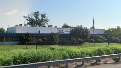 Ives corp exterior sign