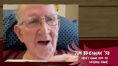 Jim Brennan, the original St Joe's Howk.