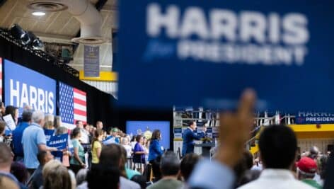 Josh Shapiro on the campaign trail in Cumberland, PA