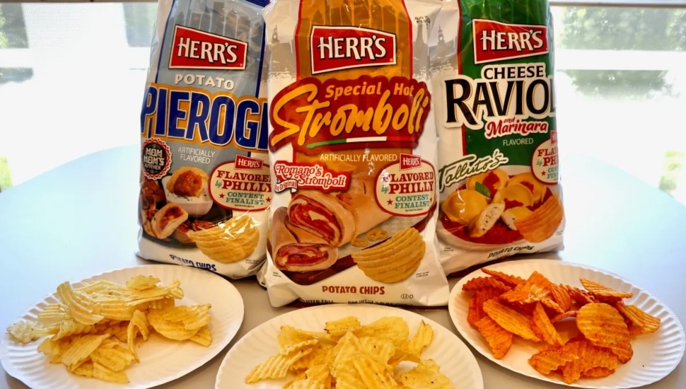 Herr’s Flavored by Philly has three new flavors.