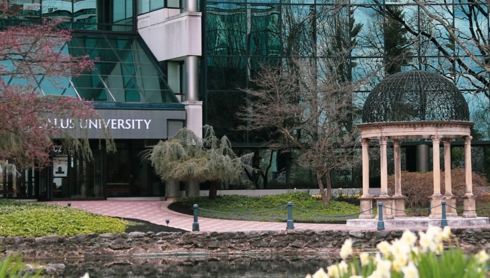 Salus University campus.
