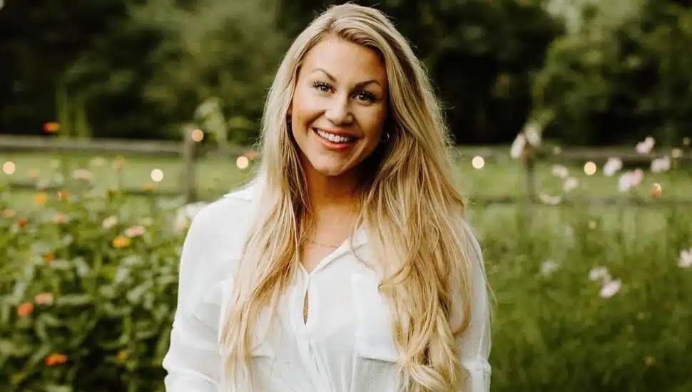 Alanna Messner Scholl, owner of Waverly Flower Co.