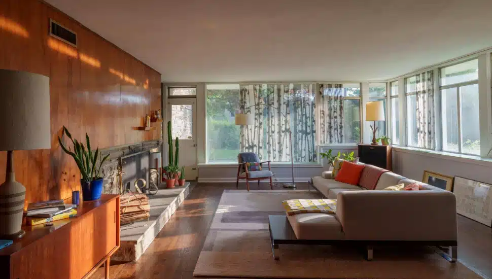 Mid-century Modern with Many Original Details Hits Market in Elkins Park