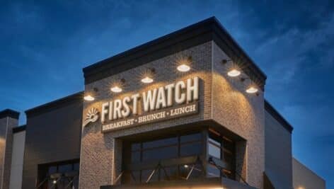 Exterior look at First Watch Restaurant