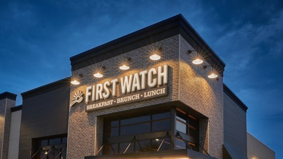 Exterior look at First Watch Restaurant