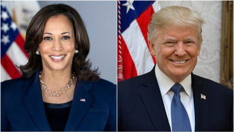 harris and trump