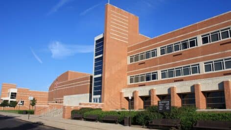 Exterior view of North Penn High School