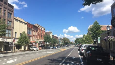 High Street in Pottstown.