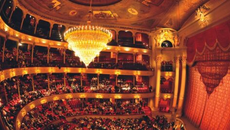 The interior of Philadelphia's Academy of Music.