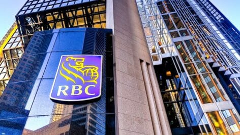 Exterior facade of RBC headquarters