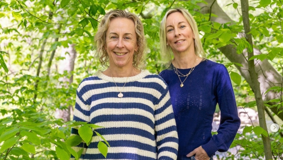 Kindred Posdcast hosts Jenn Asplundh and Kate Coffin.