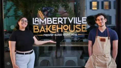 Lambertville Bakehouse with owners Justin Dwyer and Asatha Aron