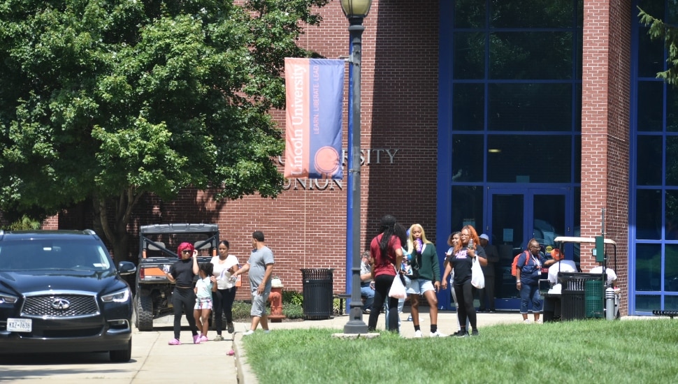 Exterior view of Lincoln University
