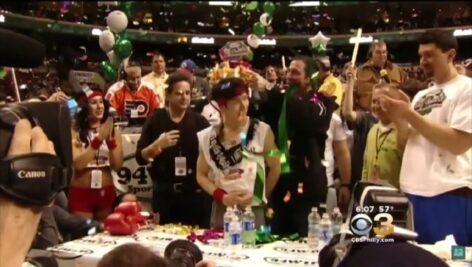 Winners of Philadelphia's Wing Bowl.