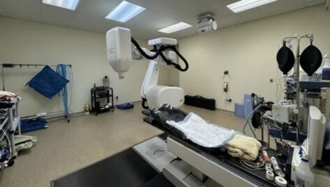 The CyberKnife at BluePearl.