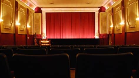 Interior of the Grand Theater.