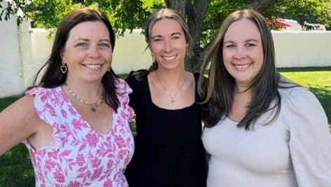 Beth Rio, Kristen Herron, and Kristen Rauch