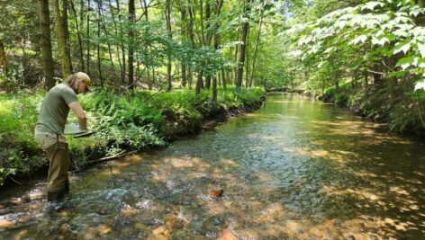 Stroud Water Research Center volunteer,