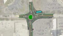 PennDOT's proposed roundabout.