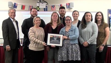 Pottsgrove School District honored as Best Community for Music Education.