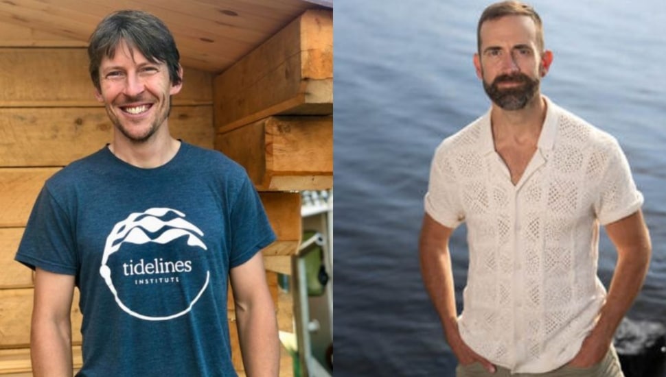 WCU hosts Greg Wrenn (pictured right) for a discussion/book signing of "Mothership," followed by Zach Brown’s (left) talk on “The True Nature of the Climate Crisis.”