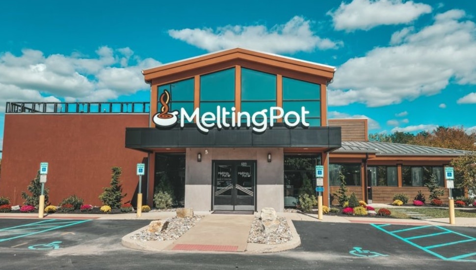 The facade of the newly renovated Melting Pot.