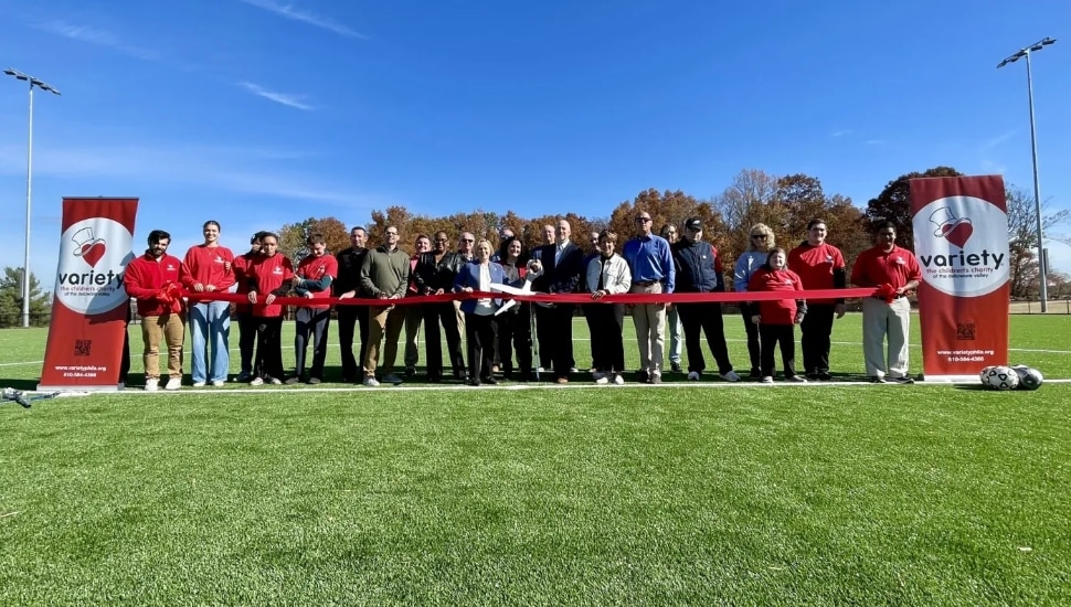 Variety's ribbon cutting ceremony.