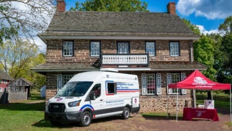 Voter Services Mobile Outreach Van