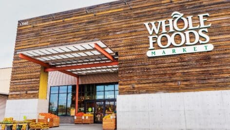 Whole Foods facade.