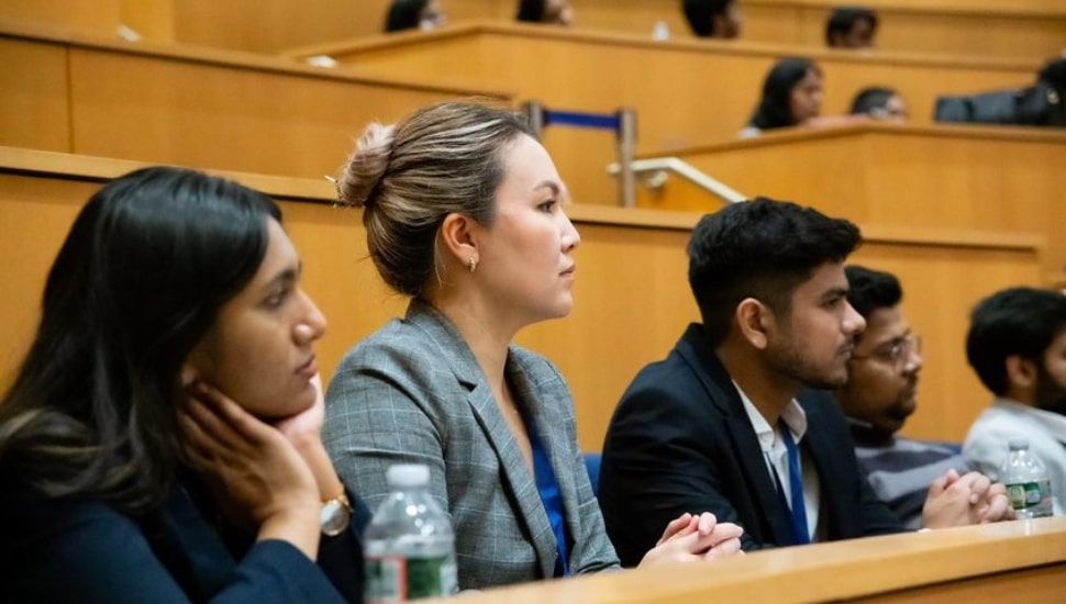 Students gathered/listening at the Global Careers Institute on Sept. 27 and 28, co-hosted by Penn State Global and Penn State Great Valley.