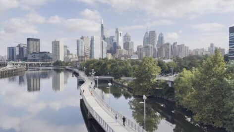 The Schuylkill River Trail.