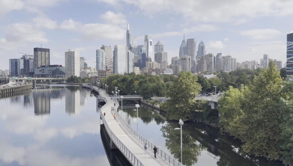 The Schuylkill River Trail.