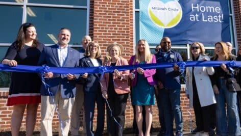 Mitzvah Circle ribbon-cutting ceremony.