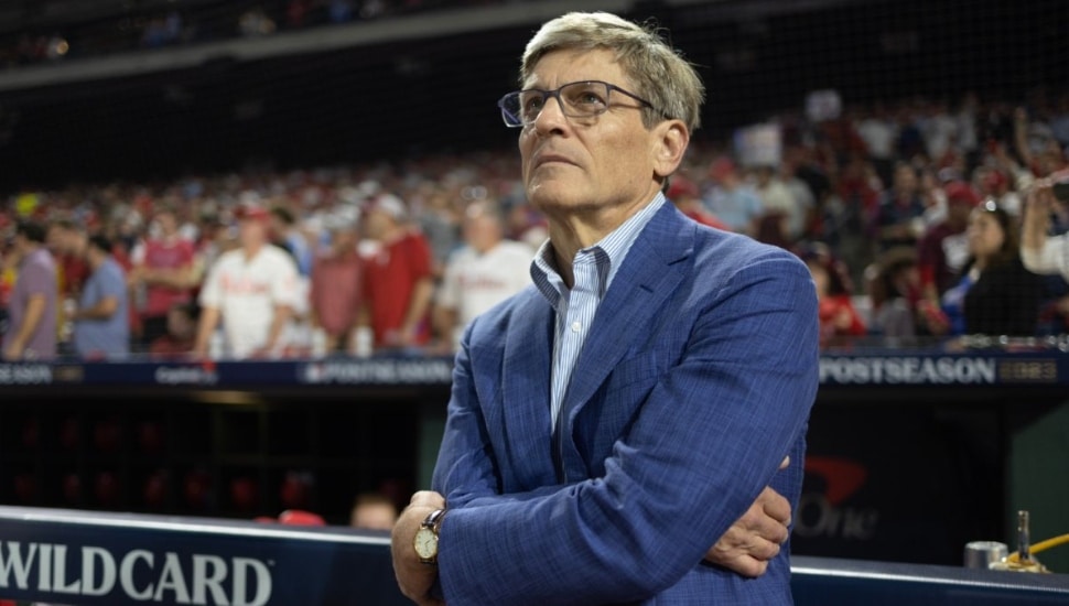 John Middleton, managing partner of the Philadelphia Phillies.